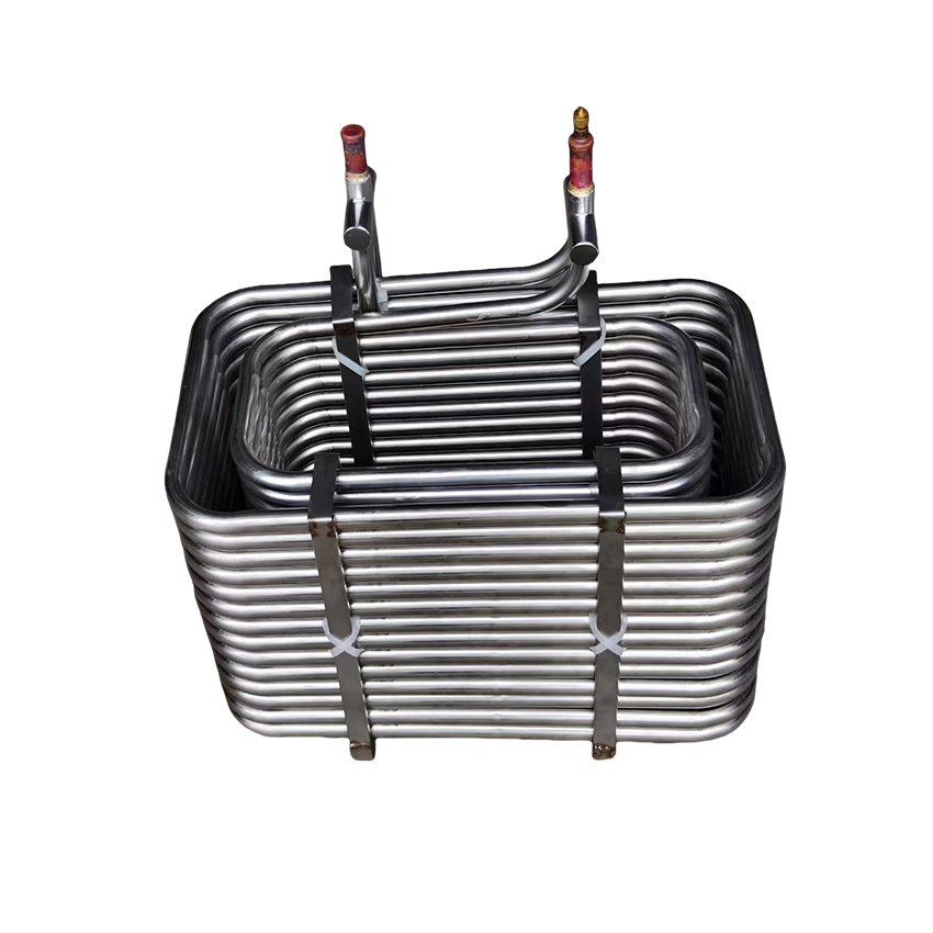 Helix heat exchanger pipe